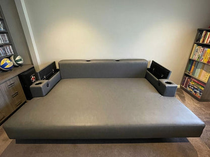 2.2M X 1.8M DREAMCOAT DAYBED - WITH UPGRADED MATERIAL - Leisure Lounges