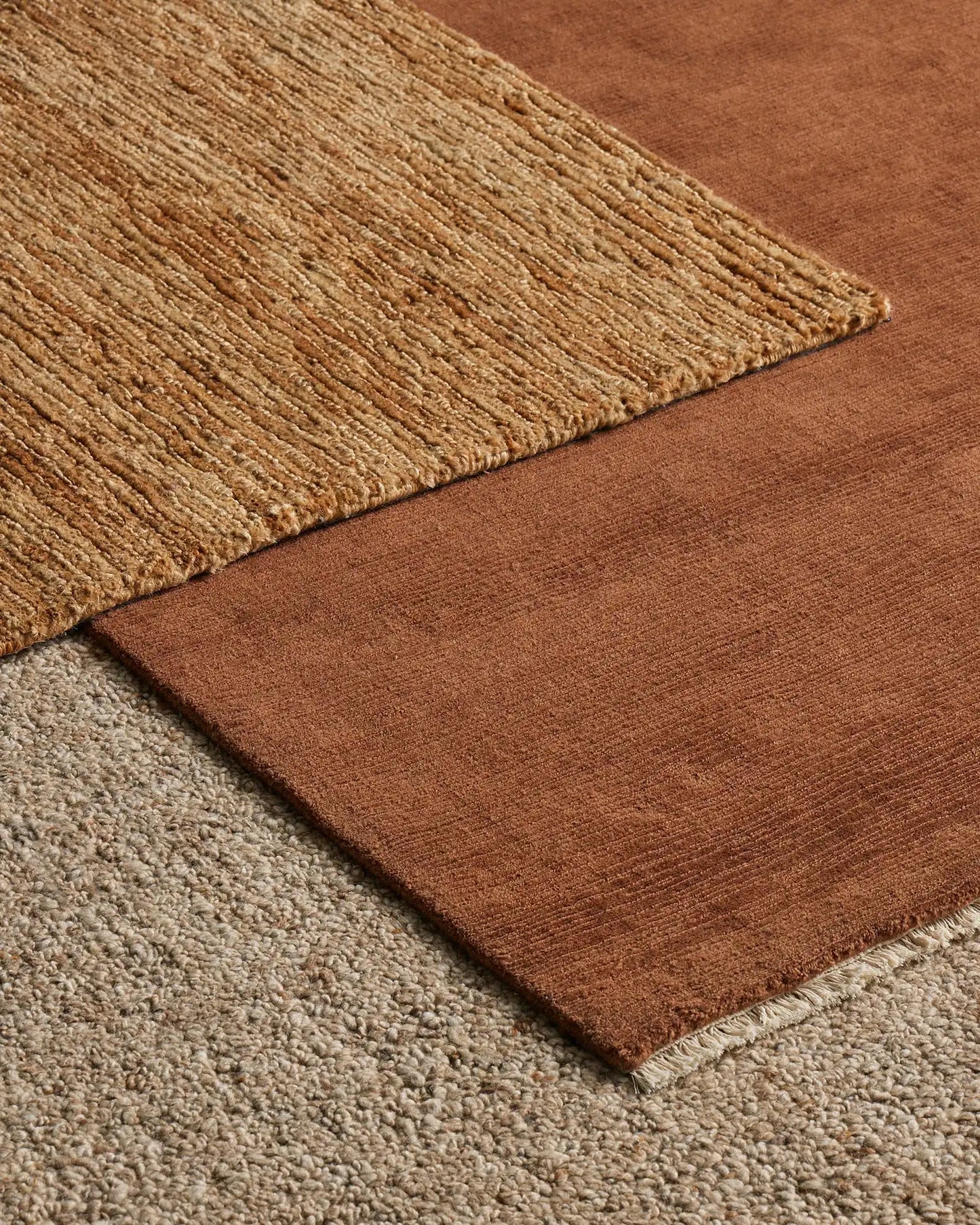 Bastian Jute Rug 2m x 3m | Handmade Natural Fibre Rug in 5 Colours