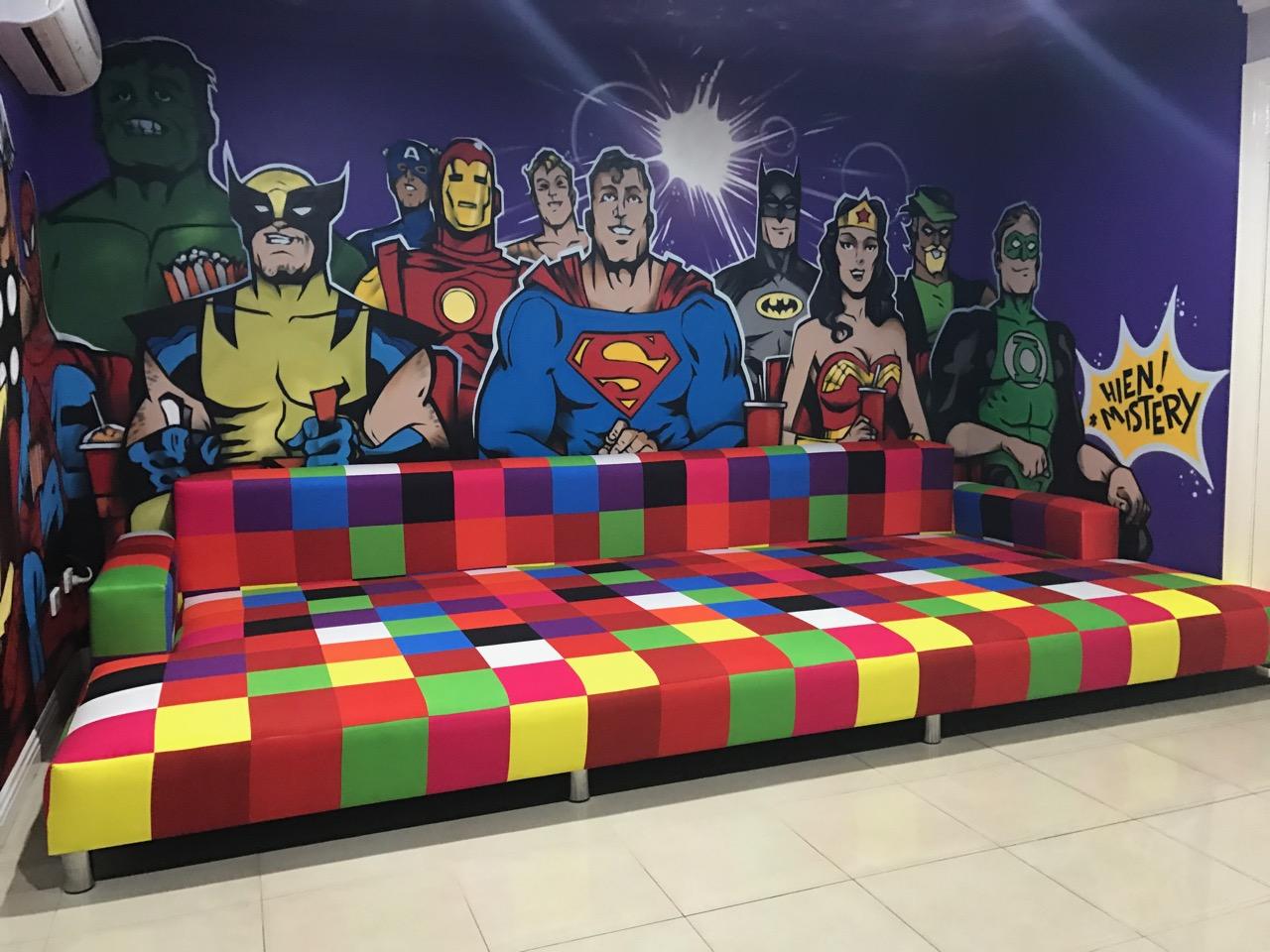 CUSTOM MADE DREAMCOAT THEATRE DAYBED - Leisure Lounges