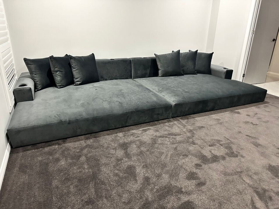 Dream coat daybed - 4000mm x 1800mm deep - Leisure Lounges