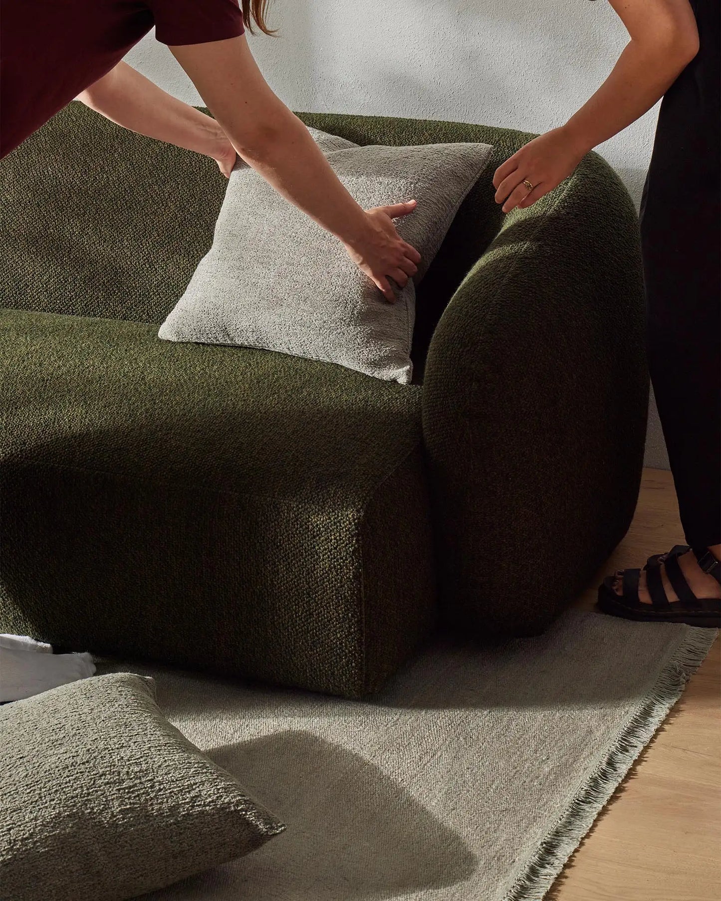 Emilio 3m x 4m Rug – Handwoven Linen Rug In 5 Colours - Weave