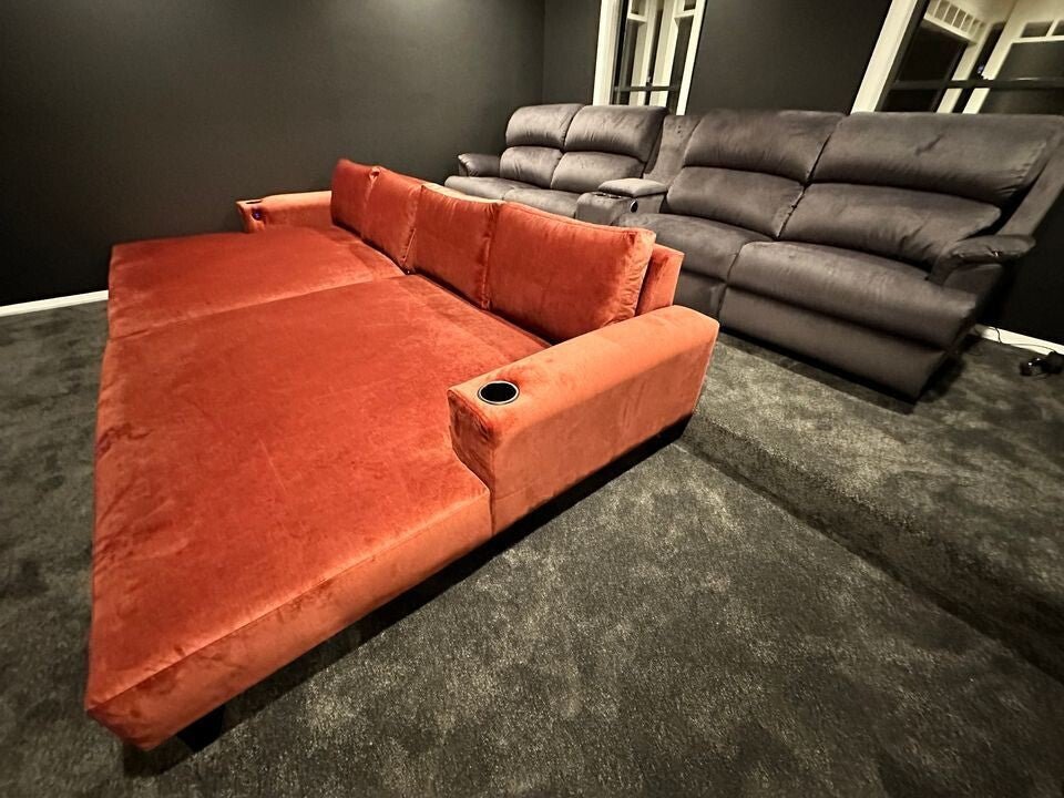 Lima King Electric recliners - with centre console - Leisure Lounges