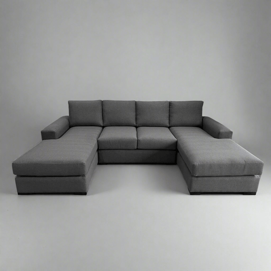 2800mm Larkham Double Chaise lounge with 4 Seats - Leisure Lounges