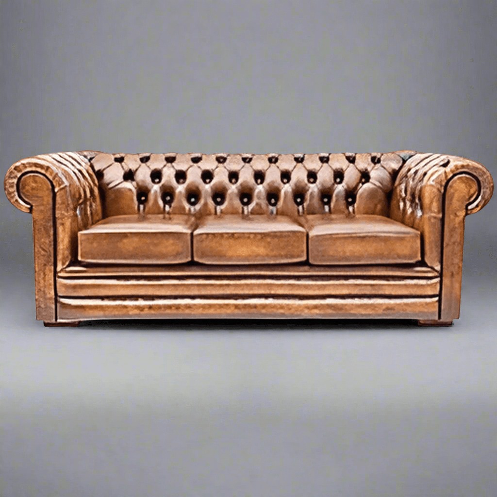 BOTANY 3 SEATER CHESTERFIELD - Leisure Lounges
