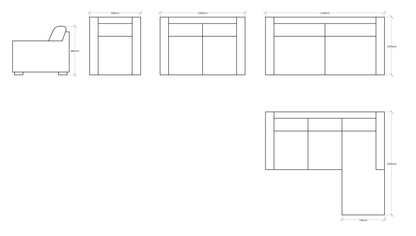 BUTTONED BRENTLEY MODULAR - Leisure Lounges