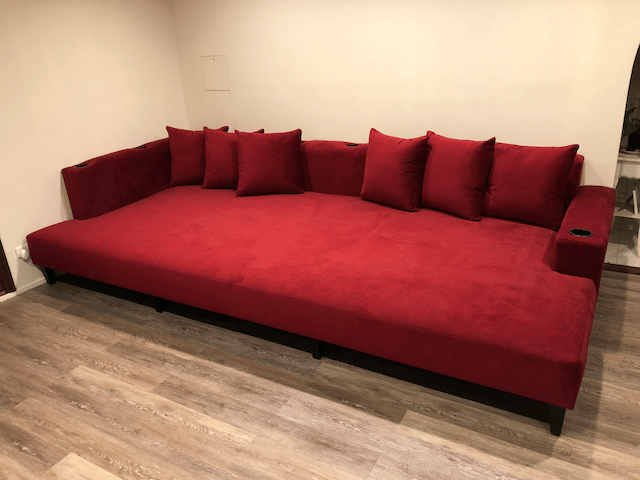 CUSTOM MADE DREAMCOAT THEATRE DAYBED - Leisure Lounges