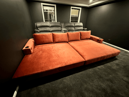 CUSTOM MADE DREAMCOAT THEATRE DAYBED - Leisure Lounges