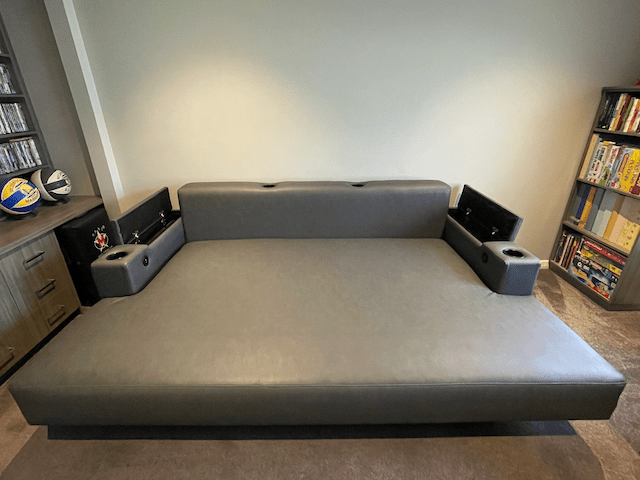 CUSTOM MADE DREAMCOAT THEATRE DAYBED - Leisure Lounges