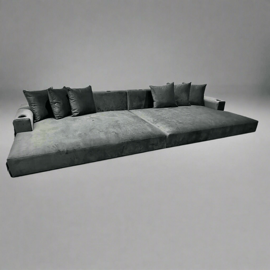 Dream coat daybed - 4000mm x 1800mm deep - Leisure Lounges