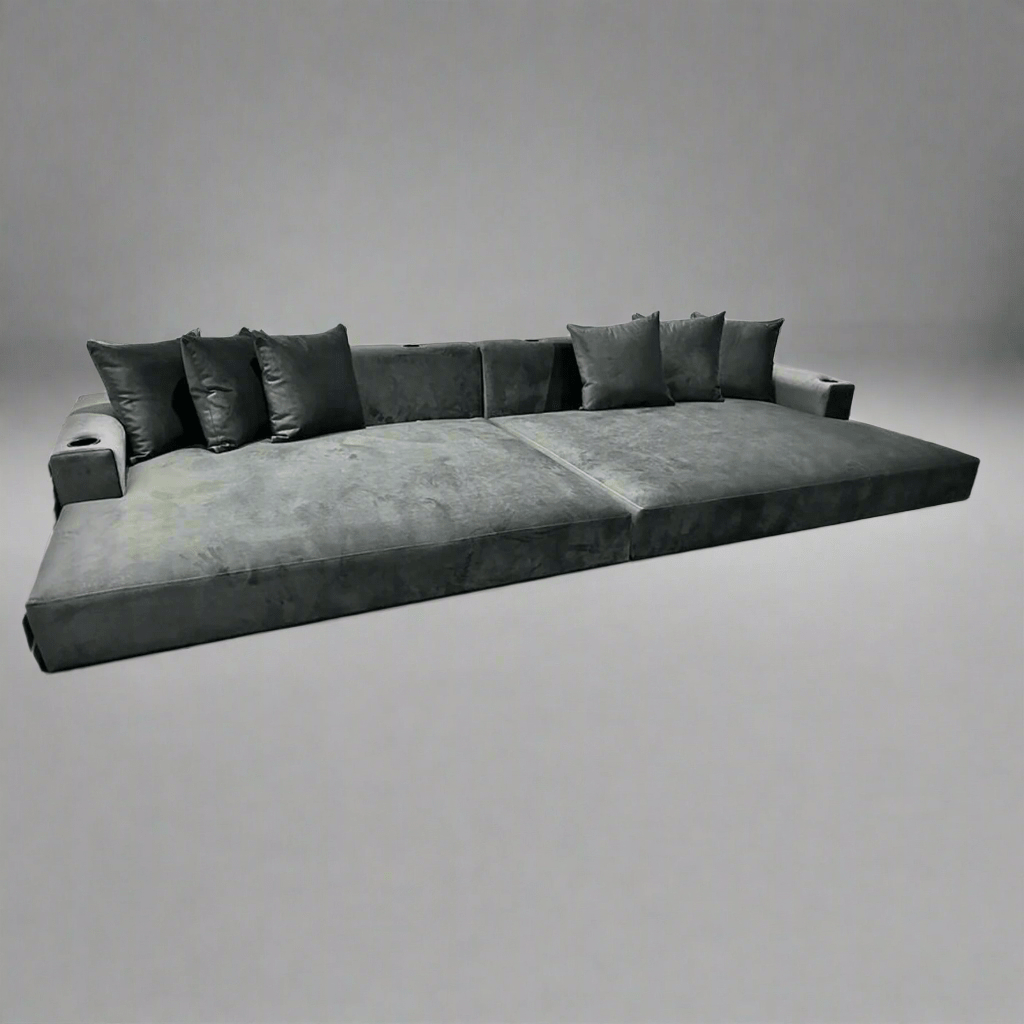 Dream coat daybed - 4000mm x 1800mm deep - Leisure Lounges