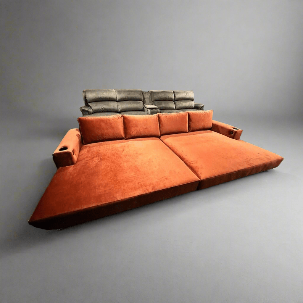 Dream Coat daybed - Angled back - Leisure Lounges