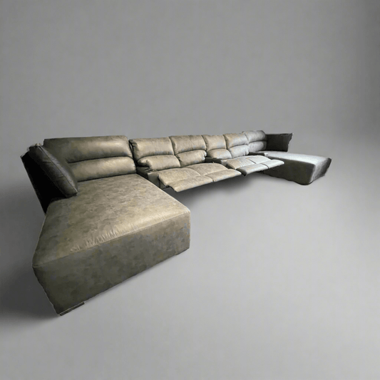 Queenslander recliners with dual chaise - Leisure Lounges