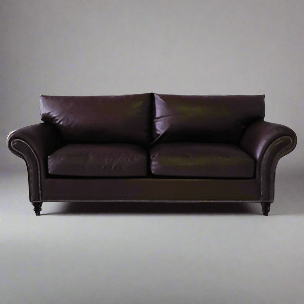 WHITTLE 3 SEATER LEATHER - Leisure Lounges